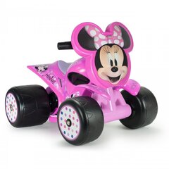 Vaikiškas elektrinis keturratis Injusa Minnie Mouse 6V, rožinis kaina ir informacija | Elektromobiliai vaikams | pigu.lt