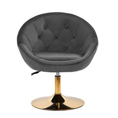 Grožio salono kėdė 4Rico QS-BL12B, pilka kaina ir informacija | Baldai grožio salonams | pigu.lt