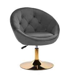 Grožio salono kėdė 4Rico QS-BL12B, pilka kaina ir informacija | Baldai grožio salonams | pigu.lt