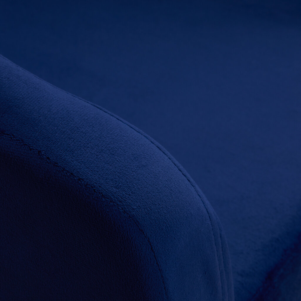 Kėdė 4Rico QS-BL14G, mėlyna kaina ir informacija | Baldai grožio salonams | pigu.lt