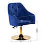 Kėdė 4Rico QS-BL14G, mėlyna цена и информация | Baldai grožio salonams | pigu.lt