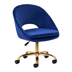 Kėdė 4Rico QS-mf18g, mėlyna kaina ir informacija | Baldai grožio salonams | pigu.lt