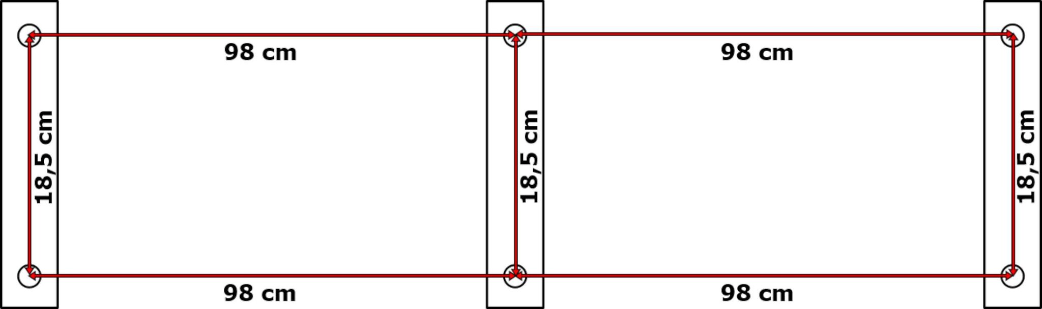 Plastikinis stogelis 100x200 cm - juodas цена и информация | Stogeliai virš durų | pigu.lt