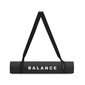 Jogos kilimėlis Balance, 185x68 cm, juodas kaina ir informacija | Kilimėliai sportui | pigu.lt