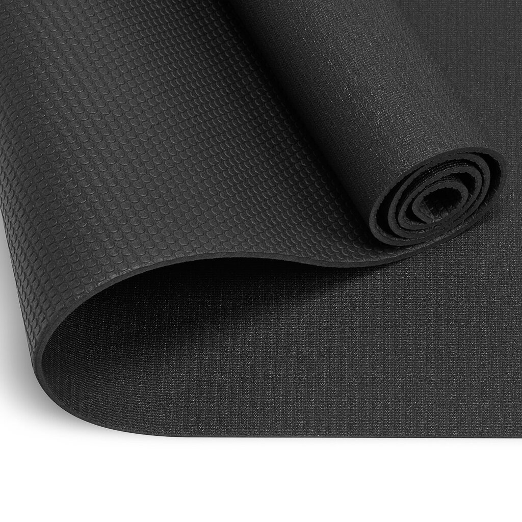 Jogos kilimėlis Balance, 185x68 cm, juodas kaina ir informacija | Kilimėliai sportui | pigu.lt