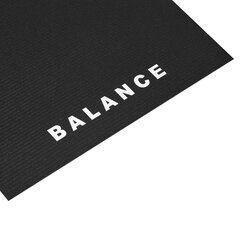 Jogos kilimėlis Balance, 185x68 cm, juodas kaina ir informacija | BALANCE Sportas, laisvalaikis, turizmas | pigu.lt