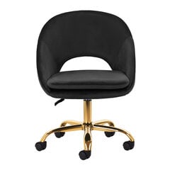 Kėdė 4Rico QS-mf18g, juoda kaina ir informacija | Baldai grožio salonams | pigu.lt