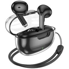 Borofone TWS Bluetooth Earphones BW46 Ice flake black цена и информация | Теплая повязка на уши, черная | pigu.lt