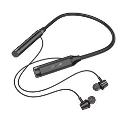 Borofone Sports earphones BE66 Motor bluetooth black цена и информация | Теплая повязка на уши, черная | pigu.lt