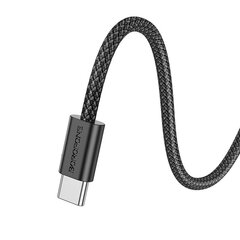 USB cable Borofone BX104 USB-C to USB-C 60W 1.0 м, белый цена и информация | Кабели для телефонов | pigu.lt