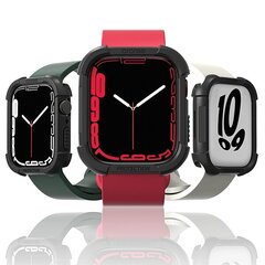 Araree etui Flexield Apple Watch 45mm czarny|black AR20-01463A цена и информация | Аксессуары для смарт-часов и браслетов | pigu.lt