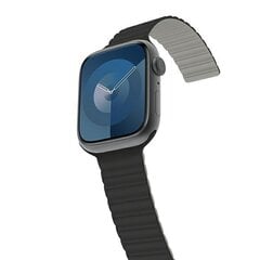 Araree pasek Silicone Link Apple Watch 38|40|41mm czarno-szary|black-gray AR70-01908A цена и информация | Аксессуары для смарт-часов и браслетов | pigu.lt