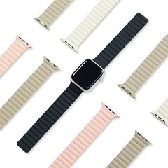 Araree pasek Silicone Link Apple Watch 38|40|41mm różowo-zielony|pink-khaki AR70-01908B цена и информация | Аксессуары для смарт-часов и браслетов | pigu.lt