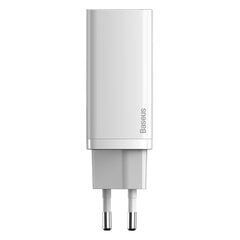 Базовое зарядное устройство Baseus GaN2 Lite, 65 Вт USB / USB, тип C цена и информация | Зарядные устройства для телефонов | pigu.lt