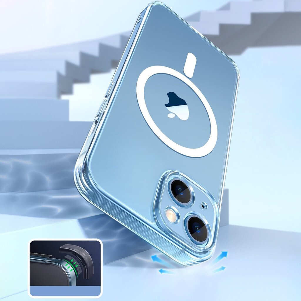 Ugreen Classy Clear Magnetic Case kaina ir informacija | Telefono dėklai | pigu.lt
