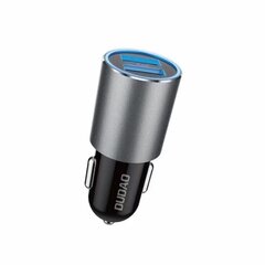 Dudao car charger 2x USB 3.4A gray (R5s gray) цена и информация | Зарядные устройства для телефонов | pigu.lt