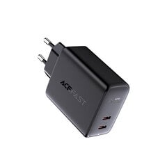 Сетевое зарядное устройство Acefast USB Type C / USB 32W, PPS, PD, QC 3.0, AFC, FCP белое (A5) цена и информация | Зарядные устройства для телефонов | pigu.lt