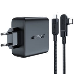 Wall charger Acefast  A37 PD100W GAN, 4x USB, 100 Вт (white) цена и информация | Зарядные устройства для телефонов | pigu.lt