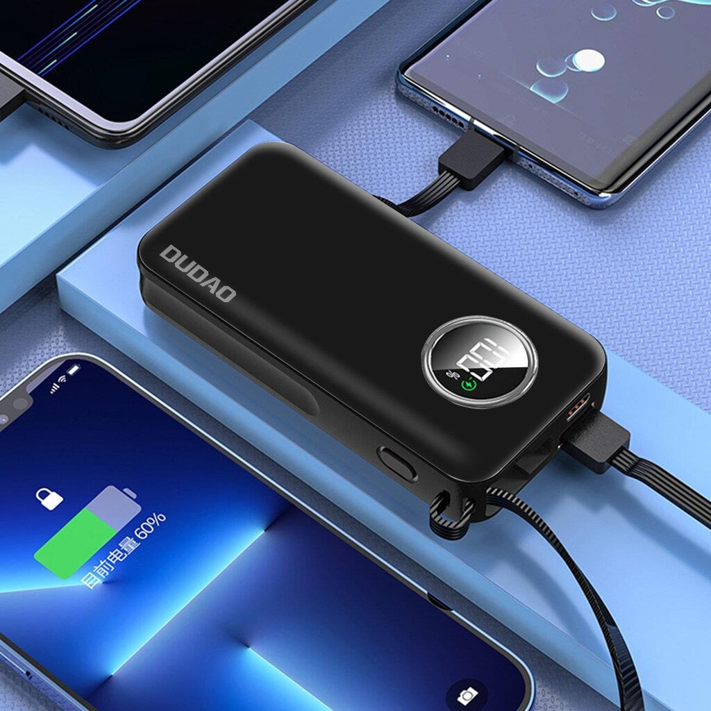 Dudao K15s 10000mAh kaina ir informacija | Atsarginiai maitinimo šaltiniai (power bank) | pigu.lt