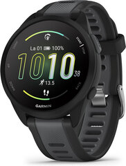 Prekė su pažeista pakuote. Garmin Forerunner 165 Music Black/Slate Gray 010-02863-30 kaina ir informacija | Mobilieji telefonai, foto ir video prekės su pažeista pakuote | pigu.lt