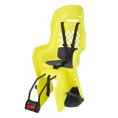 Galinė dviračio kėdutė vaikams Polisport Joy FF, geltona kaina ir informacija | Dviračių kėdutės vaikams | pigu.lt