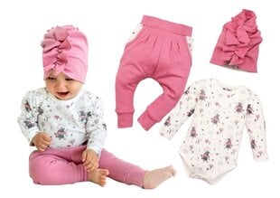 Комплект для девочки Nini, BB-17 цена и информация | Комплекты одежды для новорожденных | pigu.lt