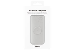 EB-U2510XUEGEU Samsung 10Ah Wireless Battery Pack (SFC 25W), Beige kaina ir informacija | Atsarginiai maitinimo šaltiniai (power bank) | pigu.lt