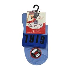 Moteriškos trumpos kojinės Favorite 22169 mėlyna kaina ir informacija | Moteriškos kojinės | pigu.lt