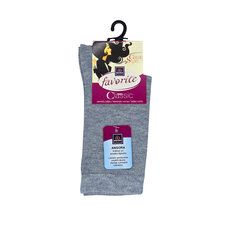 Kojinės moterims Favorite 22192, pilkos kaina ir informacija | Moteriškos kojinės | pigu.lt
