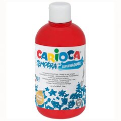 Guašas Carioca 500 ml, raudonas цена и информация | Принадлежности для рисования, лепки | pigu.lt