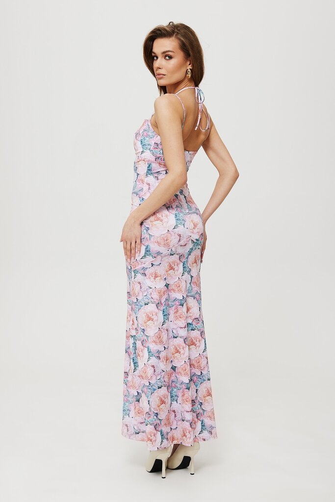 Suknelė moterims Makeover K193, rožinė kaina ir informacija | Suknelės | pigu.lt