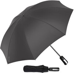 Automatinis vyriškas skėtis Need 4You, juodas kaina ir informacija | Vyriški skėčiai | pigu.lt