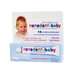 Dantų pasta vaikams Nenedent-Baby, 20ml kaina ir informacija | Dantų šepetėliai, pastos | pigu.lt