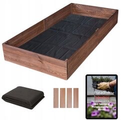 Деревянная садовая кровать SunWood, 240x80см цена и информация | Теплицы | pigu.lt