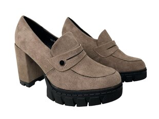 Женские босоножки, коричневые 891227360 цена и информация | Женские туфли | pigu.lt