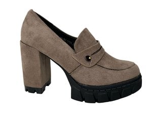 Женские босоножки, коричневые 891227360 цена и информация | Женские туфли | pigu.lt