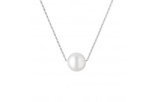 Stella jewelry sidabrinis karoliai moterims su perlais MS21257P kaina ir informacija | Kaklo papuošalai | pigu.lt