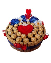 Saldainių pyragas Heart kaina ir informacija | Saldumynai | pigu.lt