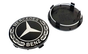 Centriniai dangteliai Mercedes, 4 vnt. kaina ir informacija | Auto reikmenys | pigu.lt