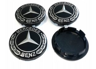 Ratų centro stebulės dangtelis Mercedes, Aftermarket Parts, 4 vnt kaina ir informacija | Auto reikmenys | pigu.lt