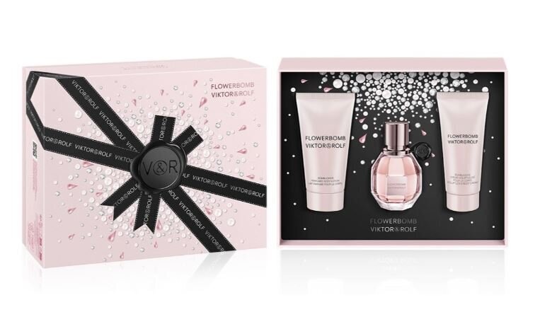 Rinkinys Viktor & Rolf moterims: Viktor & Rolf Flowerbomb EDP, 30 ml + kūno losjonas, 50 ml + kūno kremas, 50 ml цена и информация | Kvepalai moterims | pigu.lt