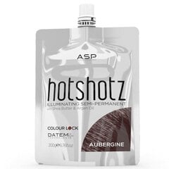 Tonizuojanti plaukų kaukė ASP Hotshotz Aubergine, 200ml kaina ir informacija | Plaukų dažai | pigu.lt