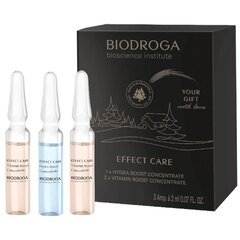 Koncentratų rinkinys BIODROGA Effect Care Ampule цена и информация | Сыворотки для лица, масла | pigu.lt