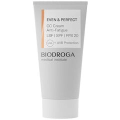 CC kremas pavargusiai odai BIODROGA MEDICAL Even And Perfect Anti Fatigue SPF20, 30ml цена и информация | Пудры, базы под макияж | pigu.lt