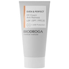 CC kremas paraudusiai odai BIODROGA MEDICAL Even And Perfect SPF20, 30ml kaina ir informacija | Makiažo pagrindai, pudros | pigu.lt