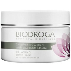 Kūno kremas BIODROGA Body Spa Relaxing Shimmering & Rich Anti Age kūno kremas, 200 ml kaina ir informacija | Kūno kremai, losjonai | pigu.lt