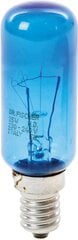 Лампа E14 25W Siemens 00612235 26mmØ 83mm 230-240V Blue для холодильника цена и информация | Аксессуары для бытовой техники | pigu.lt