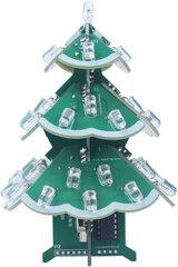 Музыкальная рождественская елка, набор «сделай сам» RGB, DONGKER цена и информация | Рождественское украшение CA1031, 10 см | pigu.lt