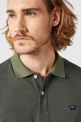 Polo marškinėliai vyrams Wrangler, žali kaina ir informacija | Vyriški marškinėliai | pigu.lt