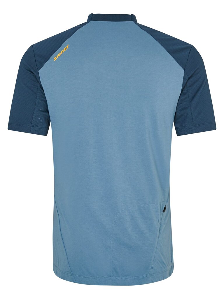 Sportiniai marškinėliai vyrams Ziener Nadex 249200, mėlyni цена и информация | Sportinė apranga vyrams | pigu.lt
